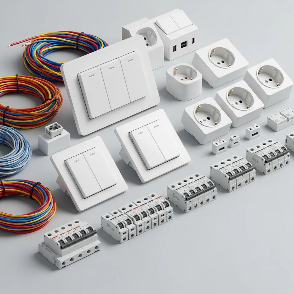 Các loại vật tư điện chính hãng, dây cáp và cầu dao tại đại lý uy tín Đà Nẵng