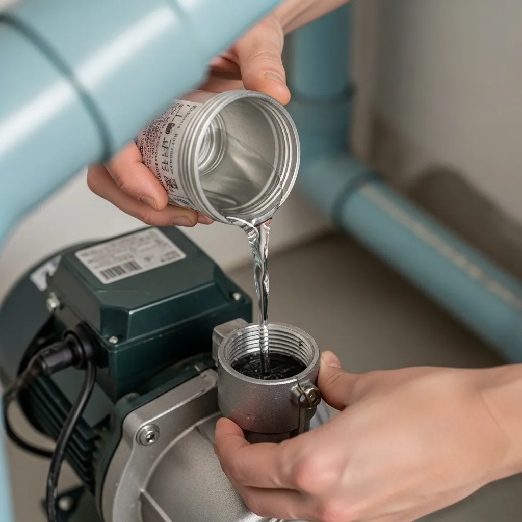 Hướng dẫn cách mồi nước cho máy bơm nước gia đình khi gặp sự cố không lên nước